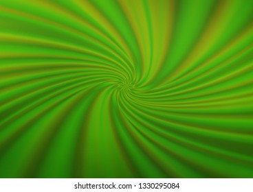 Light Green vector glossy bokeh pattern. Shining colorful illustration in a Brand new style. A completely new template for your design.