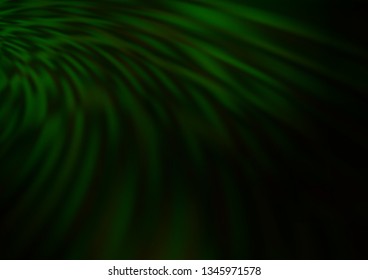 Light Green vector glossy bokeh pattern. Colorful illustration in blurry style with gradient. A new texture for your design.