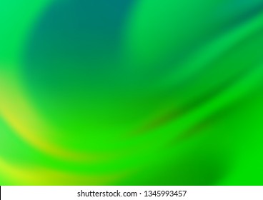 Light Green vector glossy bokeh pattern. An elegant bright illustration with gradient. The background for your creative designs.