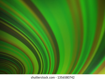 Light Green vector glossy bokeh pattern. A completely new color illustration in a bokeh style. The elegant pattern for brand book.