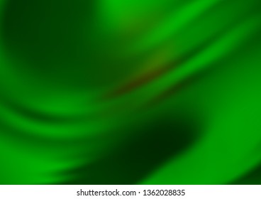 Light Green vector glossy bokeh pattern. Shining colorful illustration in a Brand new style. Brand new design for your business.