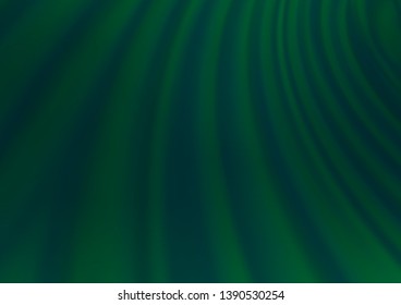 Light Green vector glossy bokeh pattern. An elegant bright illustration with gradient. The blurred design can be used for your web site.