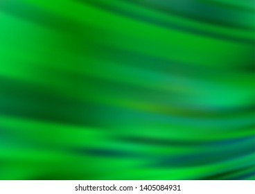 Light Green vector glossy bokeh pattern. An elegant bright illustration with gradient. The blurred design can be used for your web site.