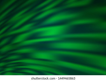 Light Green vector glossy bokeh pattern. Colorful illustration in abstract style with gradient. Brand new style for your business design.