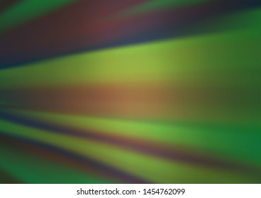 Light Green vector glossy bokeh pattern. Colorful illustration in abstract style with gradient. A completely new template for your design.