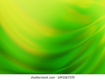 Light Green vector glossy bokeh pattern. A completely new color illustration in a bokeh style. A new texture for your design.