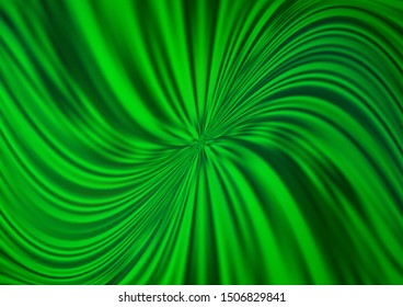 Light Green vector glossy bokeh pattern. Colorful illustration in blurry style with gradient. The elegant pattern for brand book.