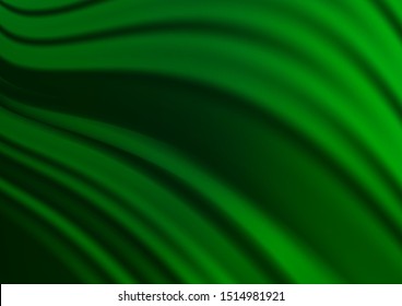 Light Green vector glossy bokeh pattern. Modern geometrical abstract illustration with gradient. A completely new design for your business.