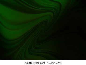 Light Green vector glossy bokeh pattern. Colorful illustration in blurry style with gradient. The best blurred design for your business.