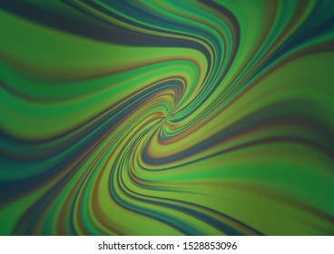 Light Green vector glossy bokeh pattern. An elegant bright illustration with gradient. A completely new template for your design.