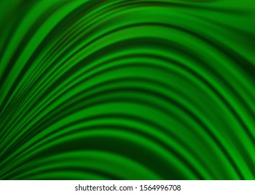 Light Green vector glossy bokeh pattern. Colorful abstract illustration with gradient. A completely new template for your design.