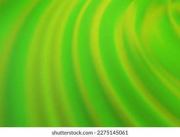 Light Green vector glossy bokeh pattern. A vague abstract illustration with gradient. A completely new design for your business.
