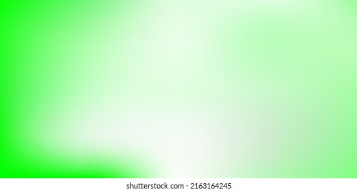 Light green vector gradient blur drawing. Shining colorful blur illustration in abstract style. Multipurpose app design.