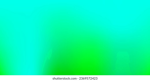 Fondo de desenfoque de gradiente vectorial verde claro. Ilustración colorida con gradiente en estilo abstracto. Muestra para tus diseños.