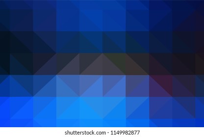 Light Green vector gradient triangles template. Colorful illustration in polygonal style with gradient. Brand new style for your business design.
