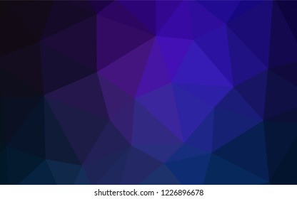 Light Green vector gradient triangles texture. A completely new color illustration in a polygonal style. A new texture for your web site.