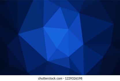 Light Green vector gradient triangles texture. Shining polygonal illustration, which consist of triangles. Brand new style for your business design.