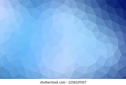 Light Green vector gradient triangles pattern. Elegant bright polygonal illustration with gradient. New template for your brand book.