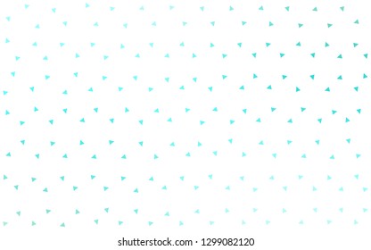 Light Green vector  gradient triangles texture. Polygonal abstract illustration with gradient. Pattern for a brand book's backdrop.