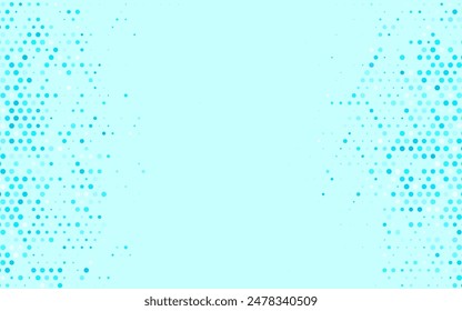 Light Green vector Illustration with set of shining colorful abstract circles. Glitter abstract illustration with blurred drops of rain. Wallpaper for a cell phone.