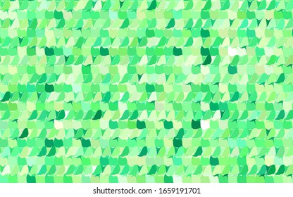 Light Green vector illustration which consist of circles. Dotted gradient design for your business. Creative geometric background in halftone style with colored spots.