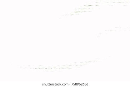 Light Green vector illustration which consist of circles. Dotted gradient design for your business. Creative geometric background in halftone style with colored spots.