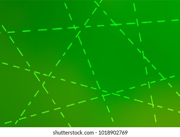 Light Green vector indian curved texture. Sketchy hand drawn doodles on blurred background. The pattern can be used for coloring books and pages for kids.