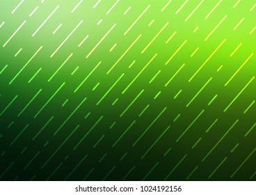 Light Green vector indian curved background. Glitter abstract illustration with doodles and Zen tangles. Hand painted design for web, wrapping, wallpaper.