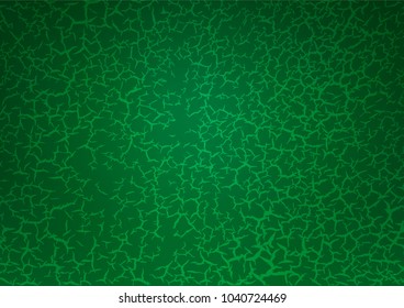 Light Green vector indian curved pattern. Doodles on blurred abstract background with gradient. Hand painted design for web, leaflet, textile.
