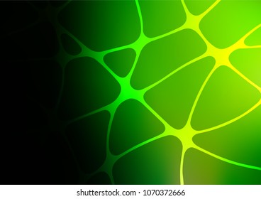 Light Green vector indian curved background. Sketchy hand drawn doodles on blurred background. Hand painted design for web, wrapping, wallpaper.