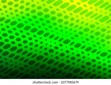 Light Green vector indian curved texture. Blurred decorative design in Indian style with Zen tangles. The textured pattern can be used for website.