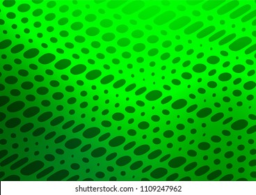 Light Green vector indian curved texture. A vague abstract illustration with doodles in Indian style. The pattern can be used for wallpapers and coloring books.
