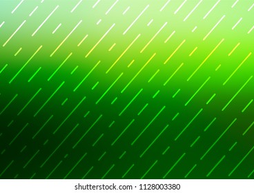 Light Green vector indian curved template. Glitter abstract illustration with doodles and Zen tangles. Hand painted design for web, wrapping, wallpaper.