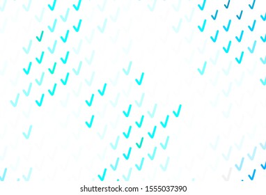 Light Green vector layout with bent lines. Creative illustration in halftone style with gradient. A completely new template for your design.