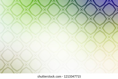 Light Green vector layout with bright stars. Glitter abstract illustration with colored stars. Pattern for new year ad, booklets.