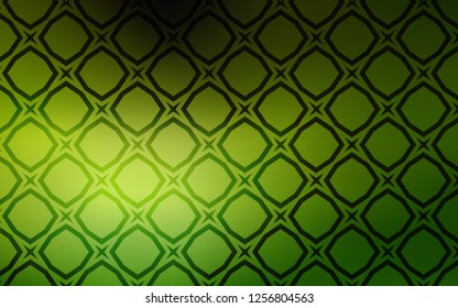 Light Green vector layout with bright stars. Shining colored illustration with stars. Pattern for new year ad, booklets.