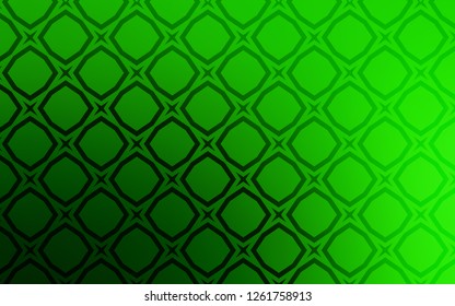 Light Green vector layout with bright stars. Stars on blurred abstract background with gradient. Pattern for wrapping gifts.