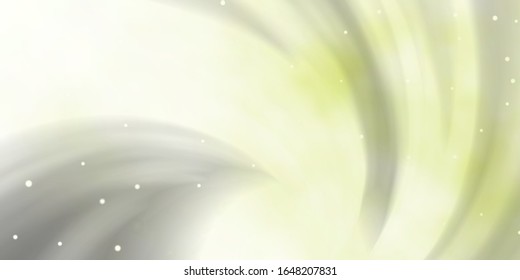 Light Green vector layout with bright stars. Modern geometric abstract illustration with stars. Pattern for new year ad, booklets.