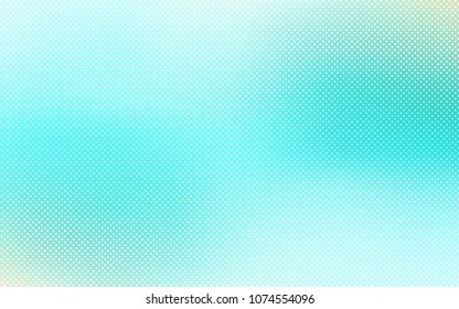 Light Green vector layout with circle shapes. Abstract illustration with colored bubbles in nature style. Pattern can be used for futuristic ad, booklets.