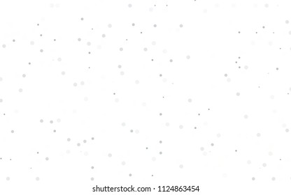 Light Green vector  layout with circle shapes. Glitter abstract illustration with blurred drops of rain. Completely new template for your brand book.