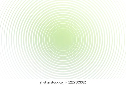 Light Green vector layout with circle shapes. Beautiful colored illustration with blurred circles in nature style. Pattern of water, rain drops.