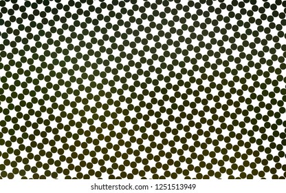 Light Green vector layout with circle shapes. Blurred decorative design in abstract style with bubbles. Pattern of water, rain drops.