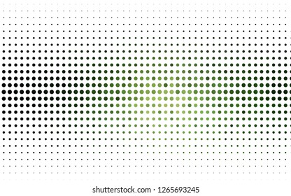 Light Green vector layout with circle shapes. Illustration with set of shining colorful abstract circles. Design for business adverts.