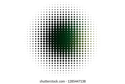 Light Green vector layout with circle shapes. Abstract illustration with colored bubbles in nature style. Pattern for ads, leaflets.