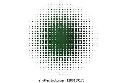 Light Green vector layout with circle shapes. Blurred decorative design in abstract style with bubbles. Pattern for ads, leaflets.