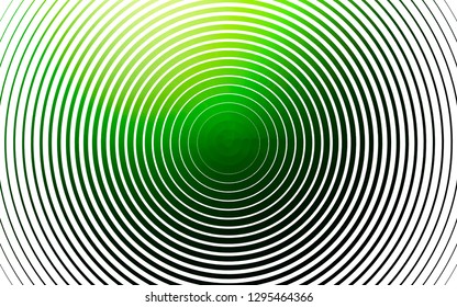 Light Green vector layout with circle shapes. Beautiful colored illustration with blurred circles in nature style. Pattern of water, rain drops.