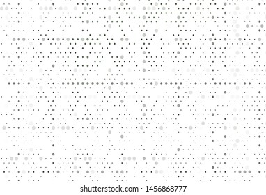 Light Green vector layout with circle shapes. Glitter abstract illustration with blurred drops of rain. Pattern of water, rain drops.