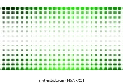 Light Green vector  layout with circle shapes. Glitter abstract illustration with blurred drops of rain. Pattern for futuristic ad, booklets.