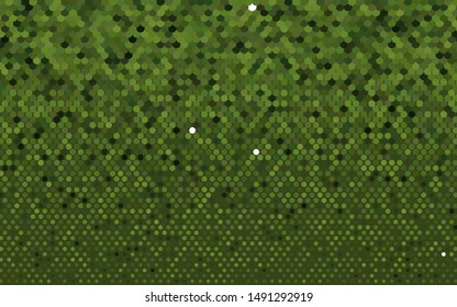 Light Green vector layout with circle shapes. Modern abstract illustration with colorful water drops. Template for your brand book.