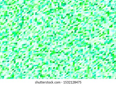 Light Green vector layout with circle shapes. Blurred bubbles on abstract background with colorful gradient. Design for your business advert.